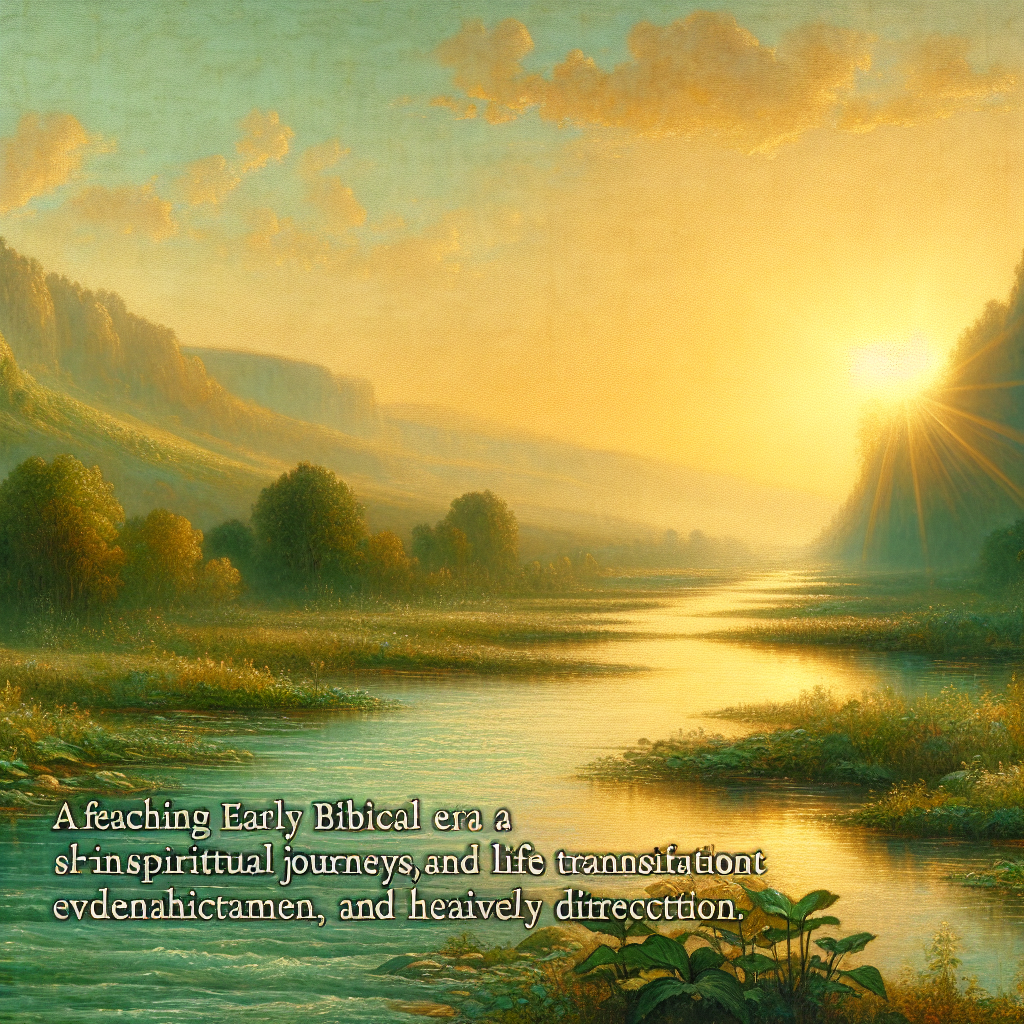 biblical meaning of a river in a dream