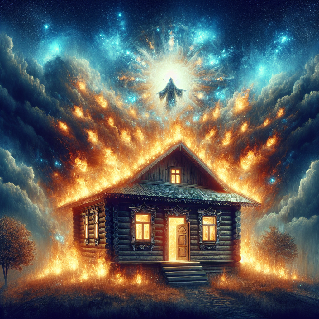 biblical meaning of burning house in dreams